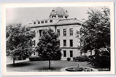 Vintage Postcard of Court House in Paris Missouri $10.00