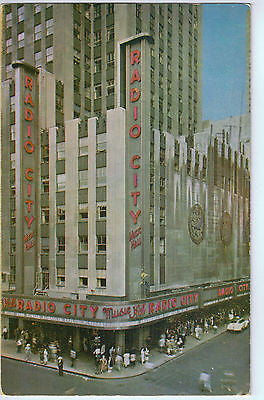 Vintage Postcard of Radio City Music Hall, New York City $10.00