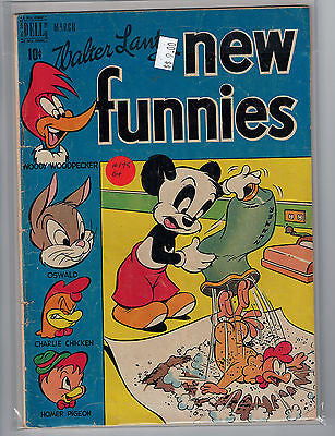 Walter Lantz New Funnies #145 (Mar 1949) Dell Comics $9.00