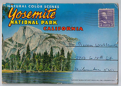 Vintage Postcard Pack of Yosemite National Park California $10.00