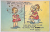 Vintage Postcard of Mary Had A Little Watch $10.00