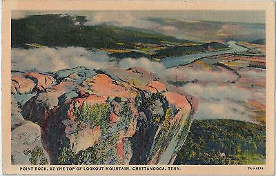 Vintage Postcard of Point Rock, at Lookout Mountain, Chattanooga, TN $10.00