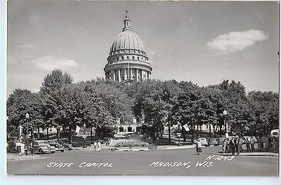 Vintage Postcard of The State Capitol in Madison, WI $10.00