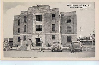 Vintage Postcard of Pike County Court House-Murfreesboro, AR $10.00