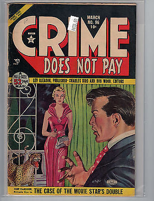 Crime Does Not Pay Issue # 96 (Mar 1951, Lev Gleason) $30.00