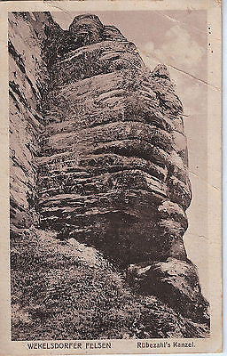 Vintage Postcard of Wekelsdorfer Felsen $20.00