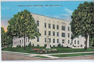 Vintage Postcard of Goodhue County Courthouse, Red Wing, MN $10.00