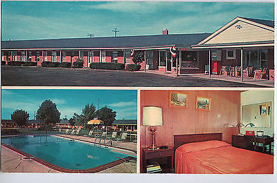 Vintage Postcard of Wilsonian Motel, Greenwood, Indiana $10.00