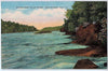 Vintage Postcard of Grandfather Falls Rapids, Near Wausau, WI $10.00