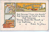 Vintage Postcard of Homeward Bound $10.00