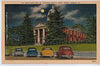 Vintage Postcard of Night-Time View of Stephens County Court House, Tocccoa, GA $10.00