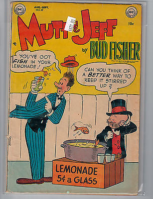 Mutt & Jeff #59 (Aug-Sep 1952) DC Comics $22.00