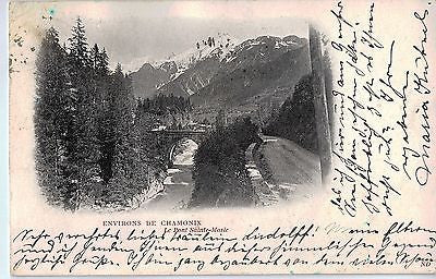 Vintage Postcard of Environs De Chamonix, France $10.00