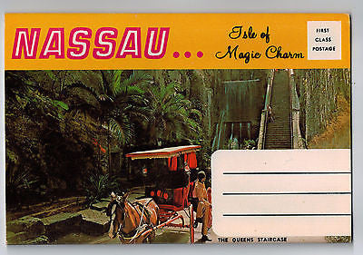 Vintage Postcard Pack of Nassau Isle of Magic Charm, Bahamas $10.00