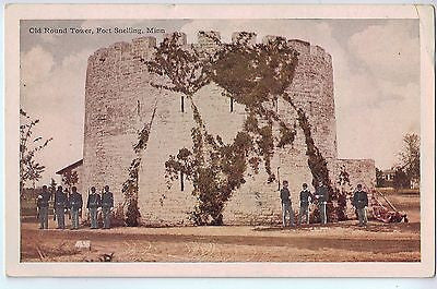 Vintage Postcard of Old Round Tower, Fort Snelling, MN $10.00