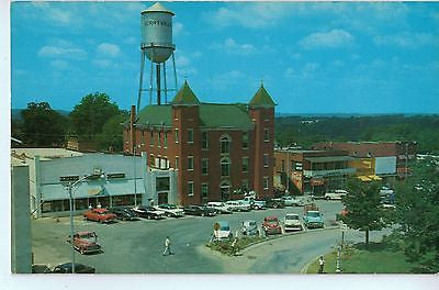 Vintage Postcard of Carroll County Courthouse and Square-Berryville, AR $10.00