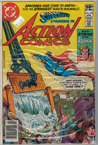 Action Comics Issue #518 DC Comics $4.00