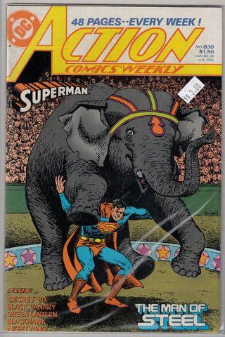 Action Comics Issue #630 DC Comics $3.00