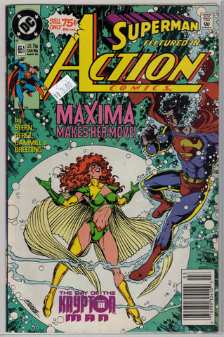 Action Comics Issue #651 DC Comics $3.00