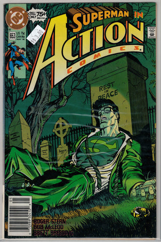 Action Comics Issue #653 DC Comics $3.00