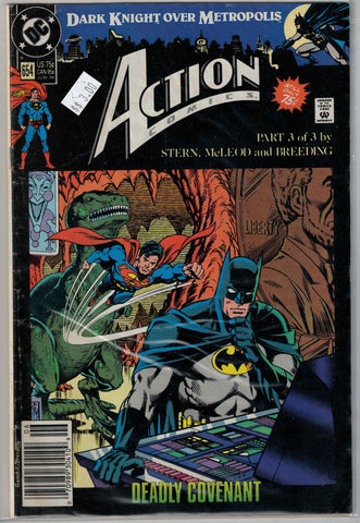 Action Comics Issue #654 DC Comics $3.00