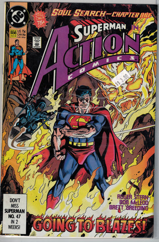 Action Comics Issue #656 DC Comics $3.00