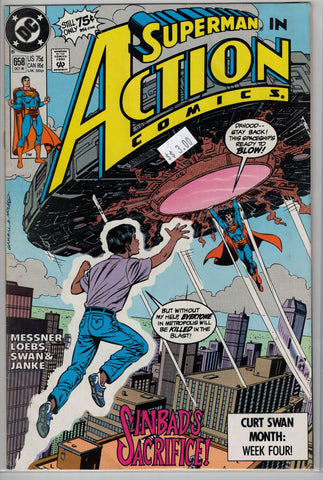 Action Comics Issue #658 DC Comics $3.00