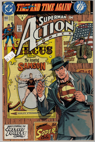 Action Comics Issue #663 DC Comics $3.00