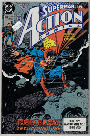 Action Comics Issue #666 DC Comics $3.00