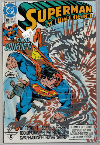 Action Comics Issue #667 DC Comics $4.00