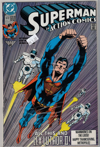 Action Comics Issue #672 DC Comics $3.00