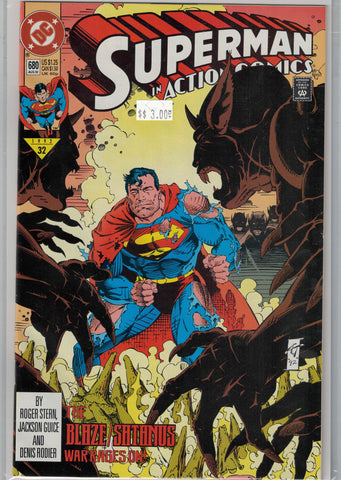 Action Comics Issue #680 DC Comics $3.00