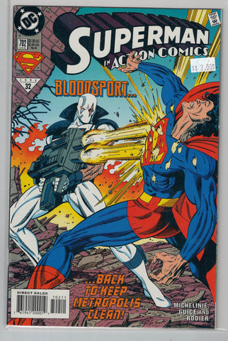 Action Comics Issue #702 DC Comics $3.00