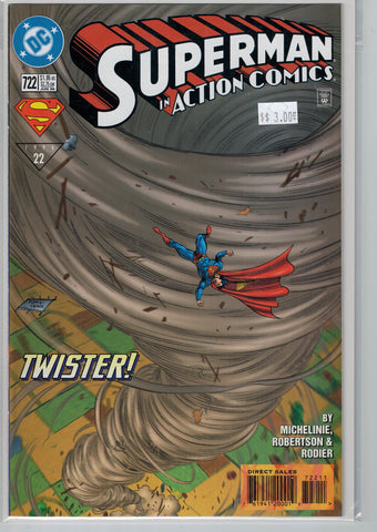 Action Comics Issue #722 DC Comics $3.00