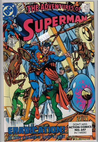 Adventures of Superman Issue # 460 DC Comics $3.00