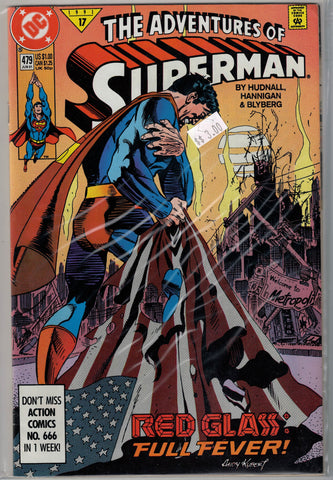 Adventures of Superman Issue # 479 DC Comics $3.00