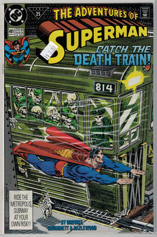 Adventures of Superman Issue # 481 DC Comics $3.00