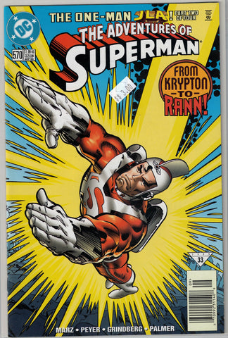 Adventures of Superman Issue # 570 DC Comics $3.00