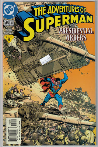 Adventures of Superman Issue # 590 DC Comics $3.00