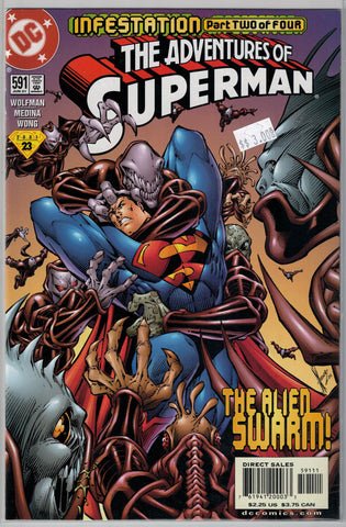 Adventures of Superman Issue # 591 DC Comics $3.00