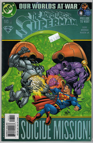 Adventures of Superman Issue # 593 DC Comics $3.00