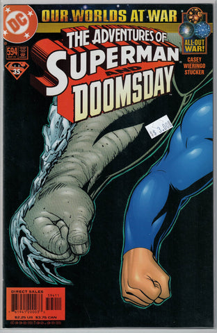 Adventures of Superman Issue # 594 DC Comics $3.00
