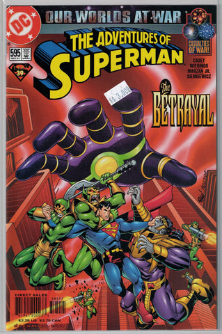 Adventures of Superman Issue # 595 DC Comics $3.00