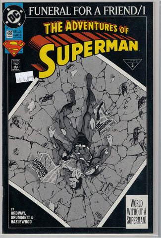 Adventures of Superman Issue # 498 DC Comics $4.00