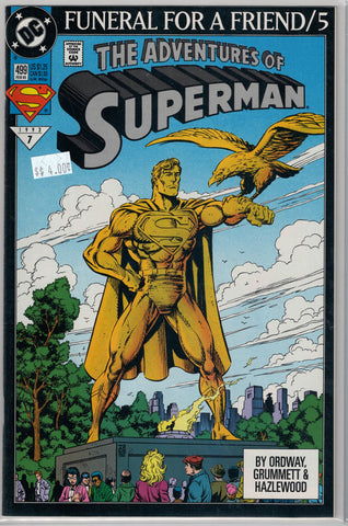 Adventures of Superman Issue # 499 DC Comics $4.00
