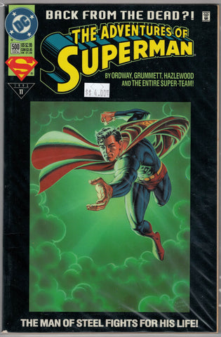 Adventures of Superman Issue # 500 Collectors Edition without card DC Comics  $4.00