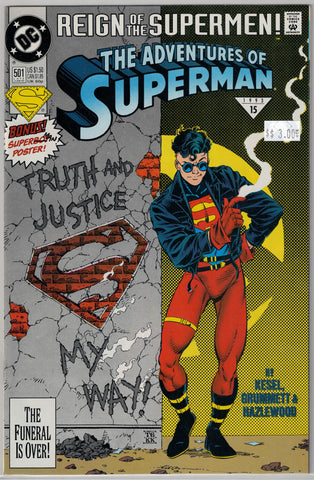 Adventures of Superman Issue # 501 DC Comics $3.00