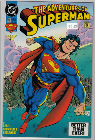 Adventures of Superman Issue # 505 DC Comics $3.00