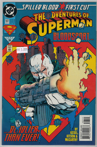 Adventures of Superman Issue # 507 DC Comics $3.00