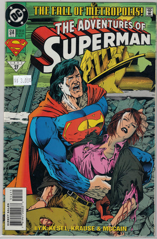 Adventures of Superman Issue # 514 DC Comics $3.00